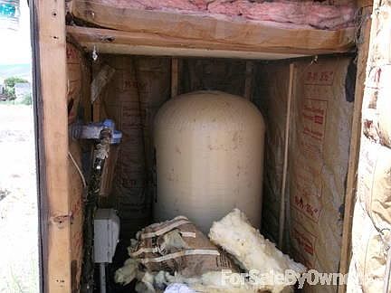 Inside the well house