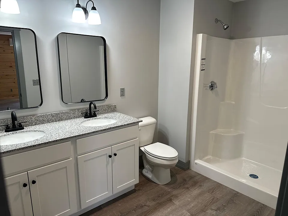 double vanity bath