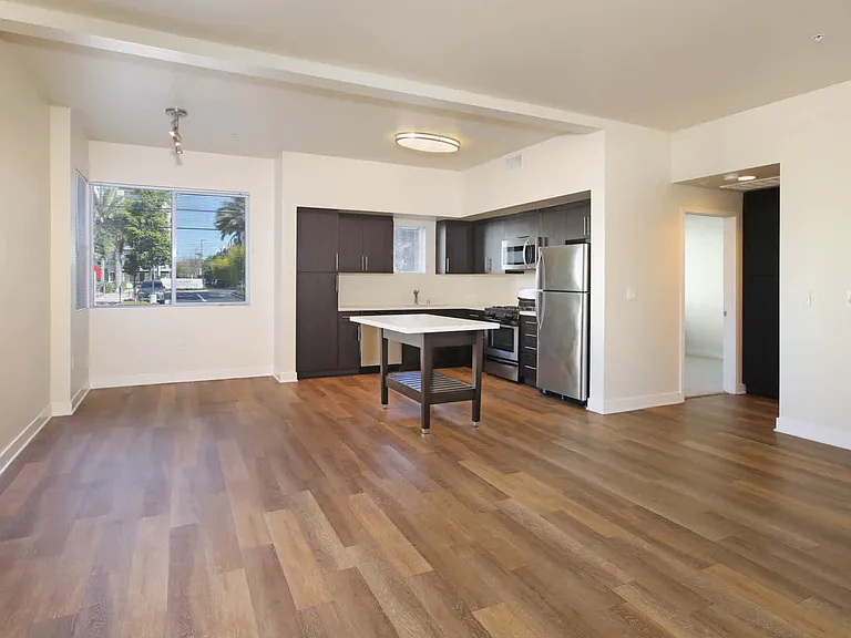 Living Room with Hard Surface Flooring