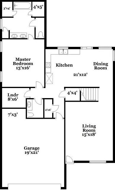 3 bed, 2.0 bath, 1704 sqft, $1,980 — Photo 2