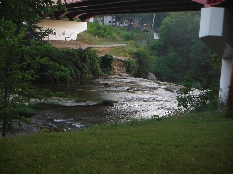 Top of falls