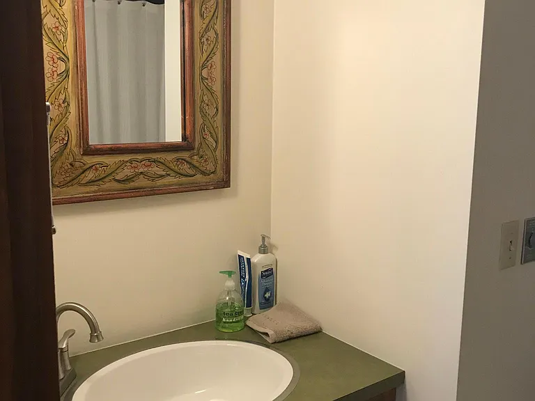Master bath vanity