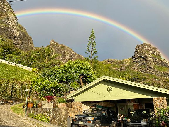 View of mountain side
