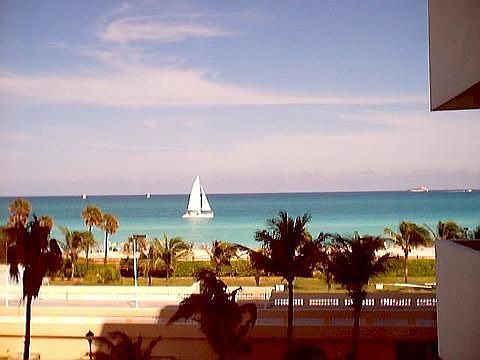 view from balcony