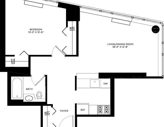 2nd image of 601 W 57th St APT 21C