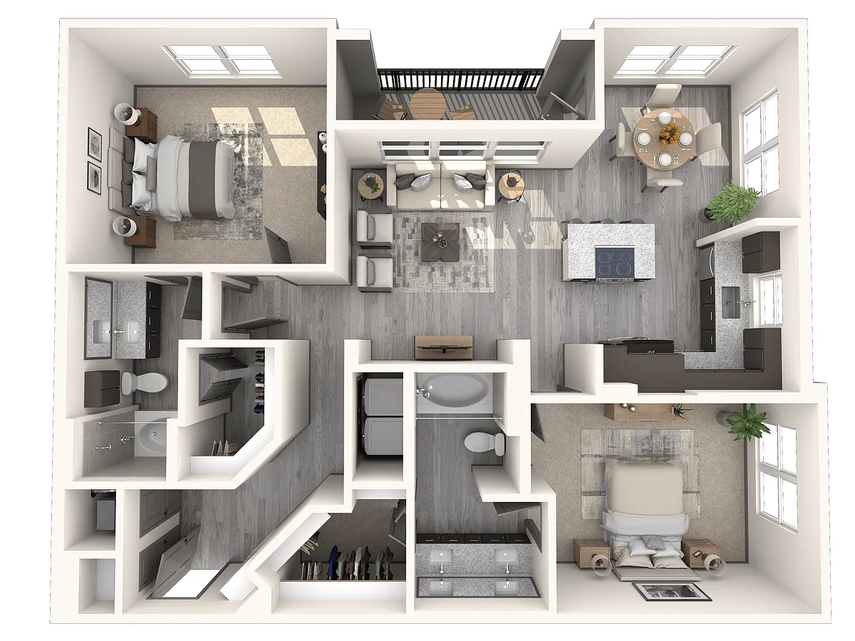 Floor plan B 30