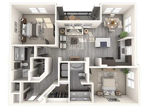Floor plan B 30