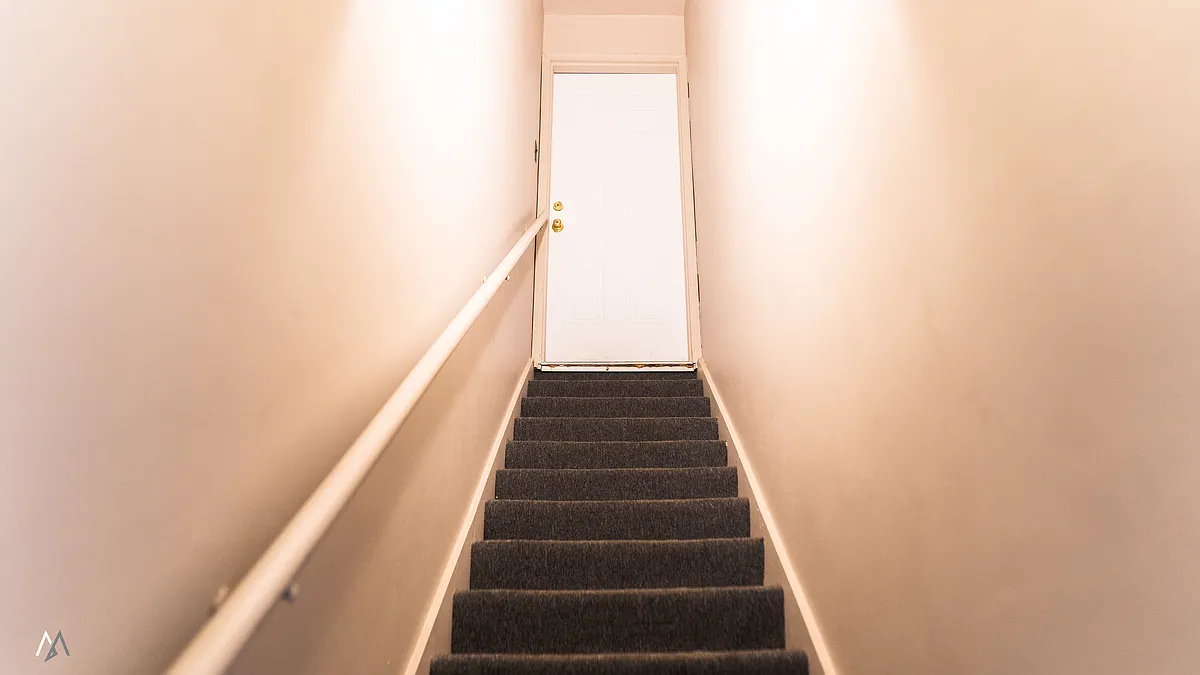 Stairs leading to Unit #2 - 200 W 36th Ave #2