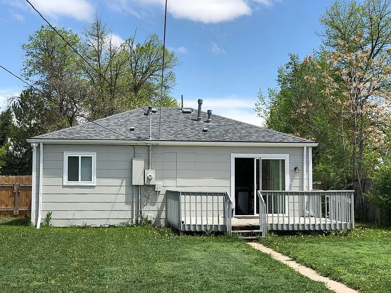 You'll enjoy spending time on the sunny deck!