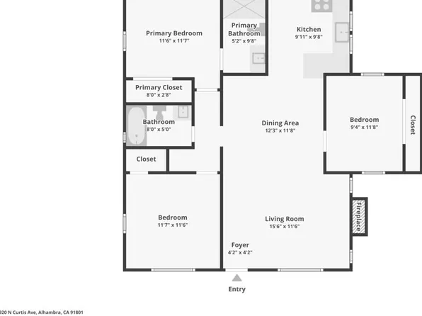 920 N Curtis Ave, Alhambra, CA 91801