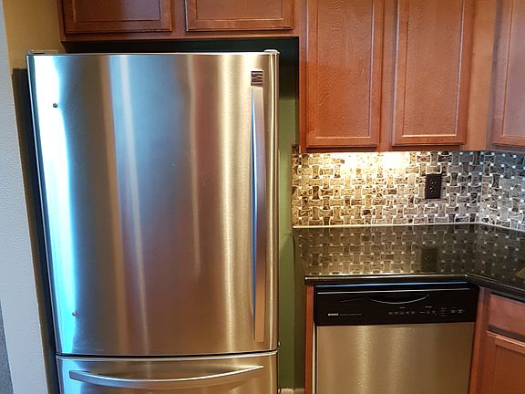 Stainless Steel Kitchen with Granite Countertops
