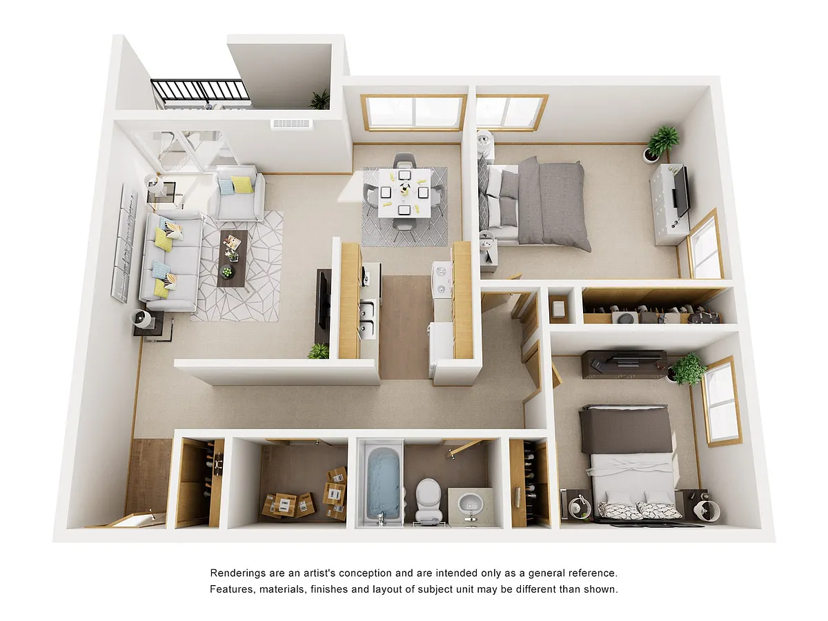 Floor plan E 2X1