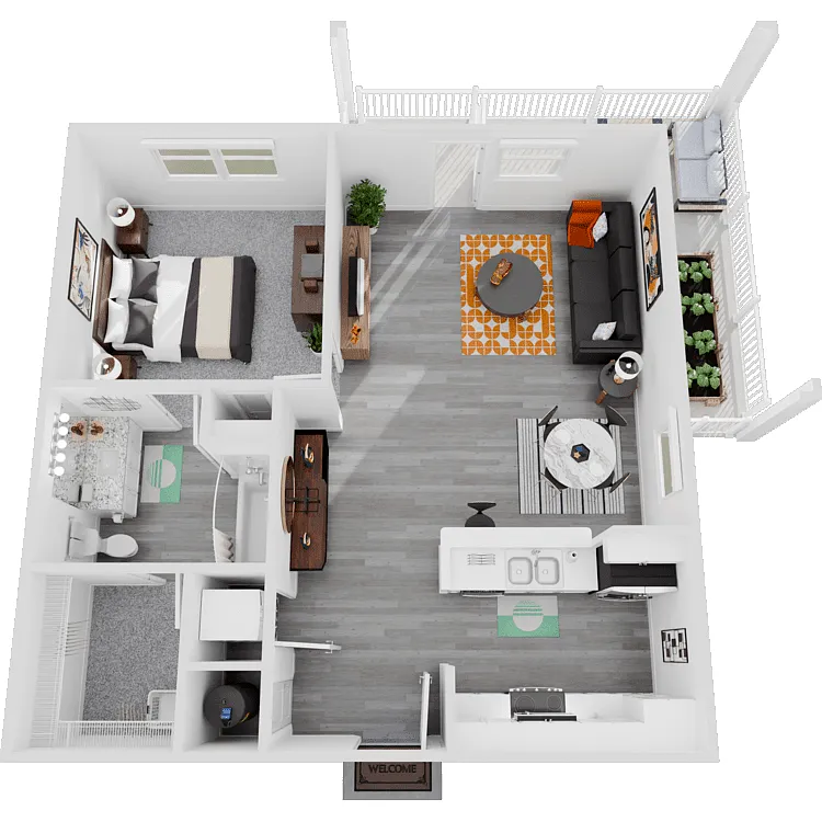 Floor plan A1C