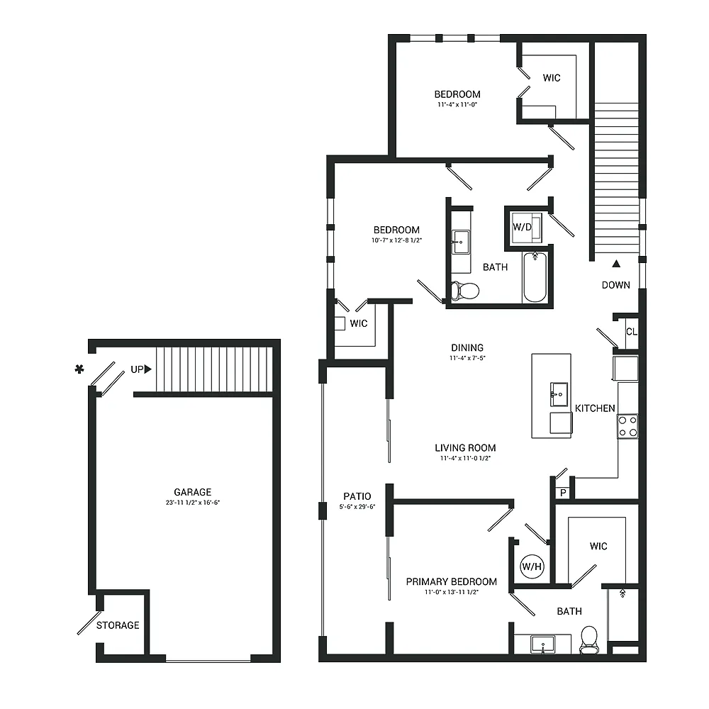 Floor plan Chestnut