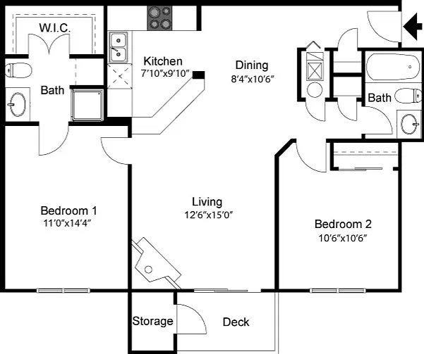 Crown Pointe Apartments — Photo 7