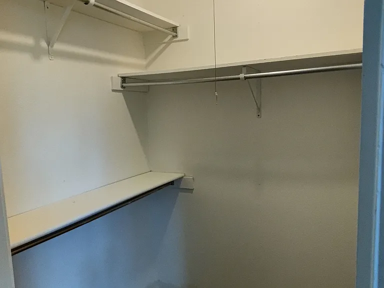 Master walk-in closet.