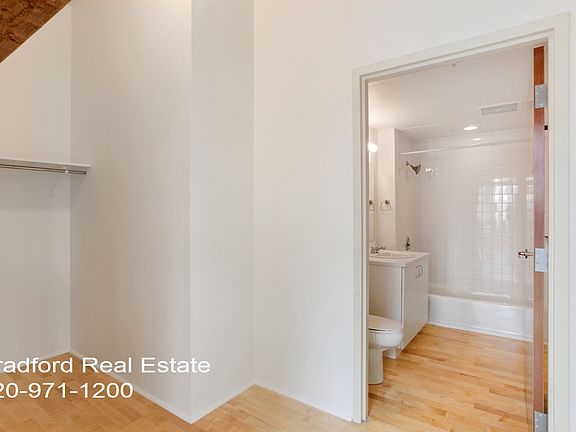 Walk in closet with full bath