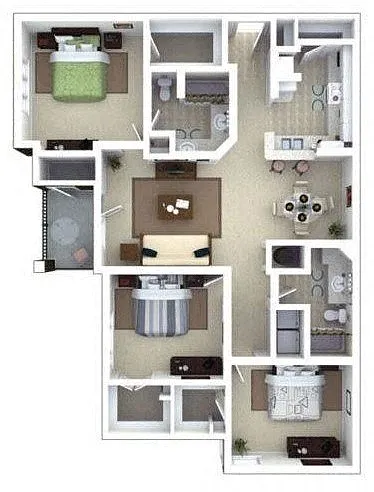 Floor plan Whitman