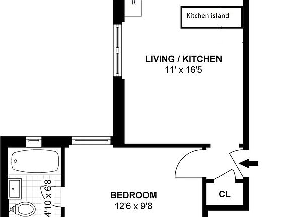 2nd image of 295 W 11th St APT 2F
