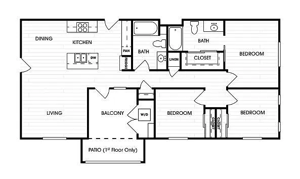 Floor plan C1