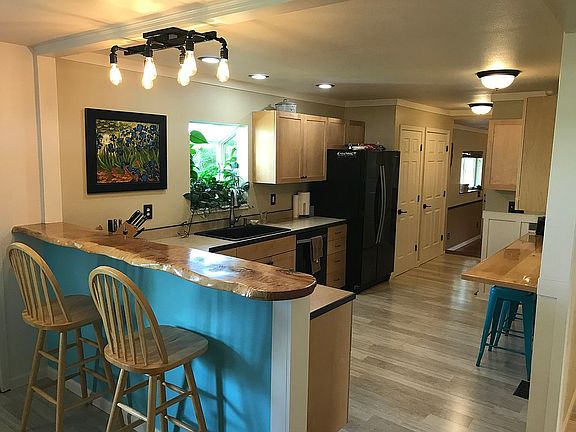 Kitchen from living room