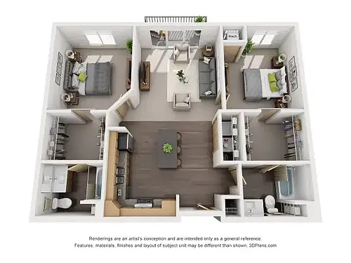 Floor plan D