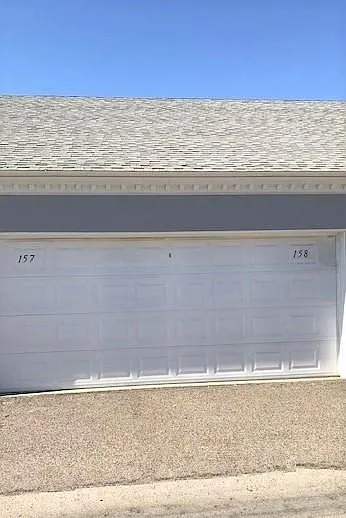 Two car garage