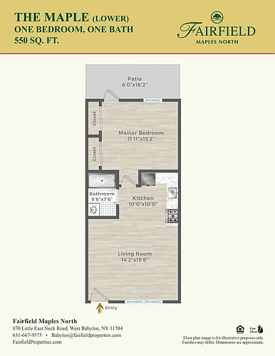 Floor plan The Maple