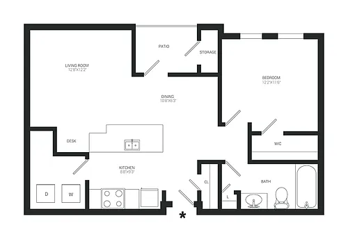 Floor plan Vast
