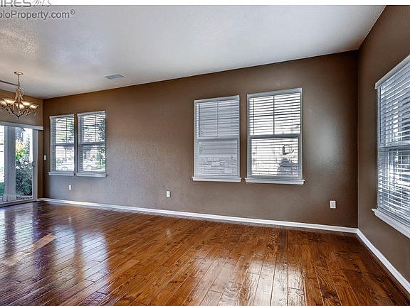 Gleaming hardwood floors