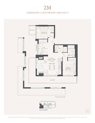 Floor plan CH1303
