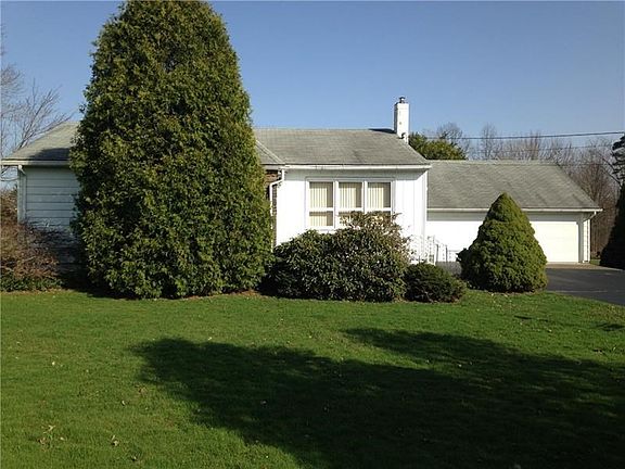 Front yard view, large corner lot