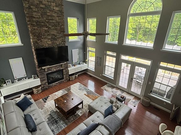 2-story living room