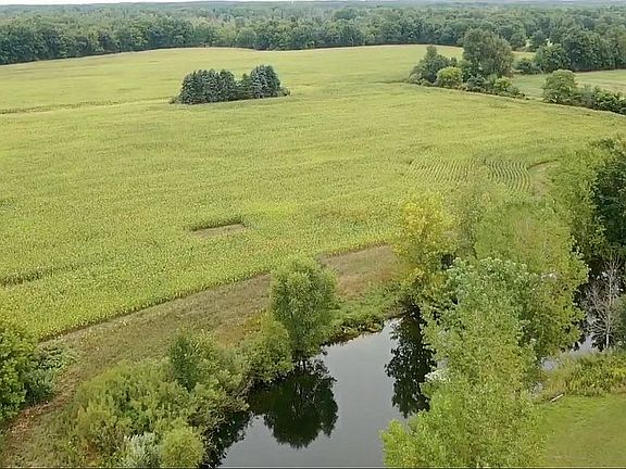 View from pond looking NNE