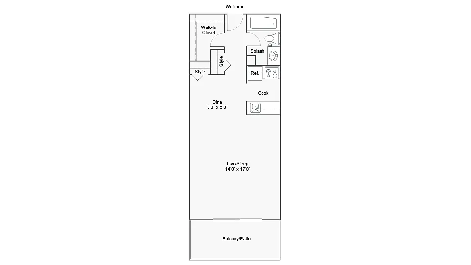 Floor plan Florence