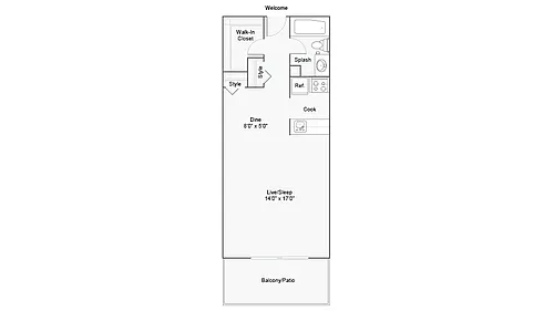Floor plan Florence