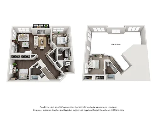 Floor plan Loft 4