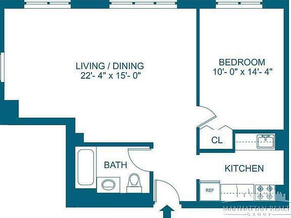 2nd image of 323 W 96th St APT 1014
