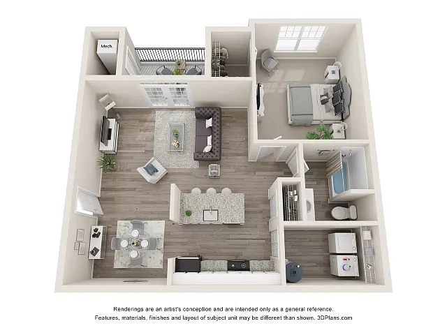 Floor plan Bryn Mawr Renovated