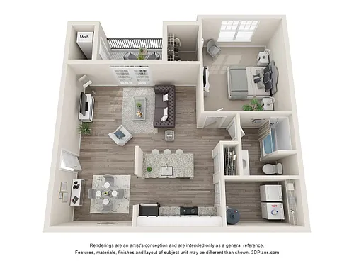 Floor plan Bryn Mawr Renovated