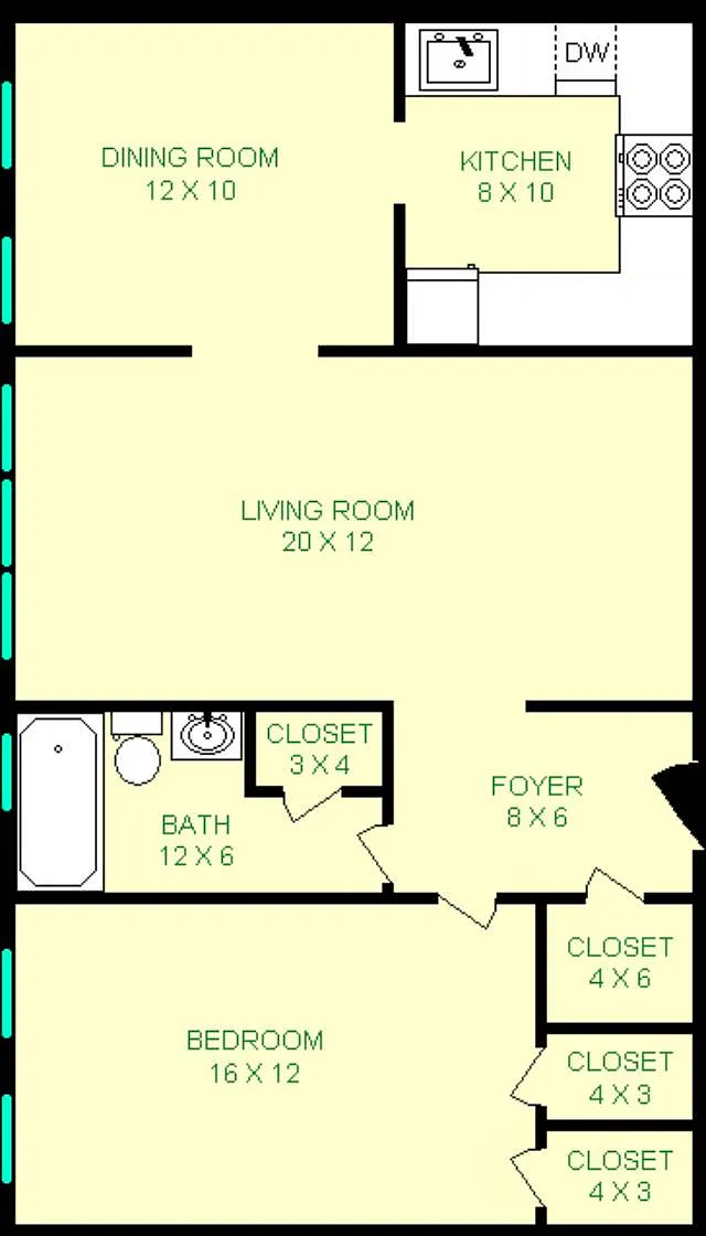 Floor plan Sewickley