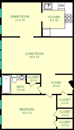 Floor plan Sewickley