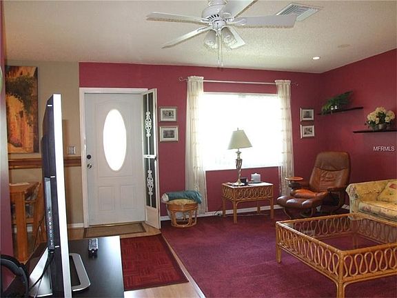 View of Living Room From Hallway.
