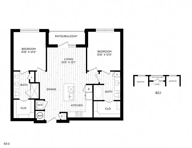 Floor plan B2