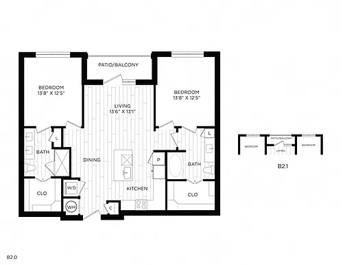 Floor plan B2
