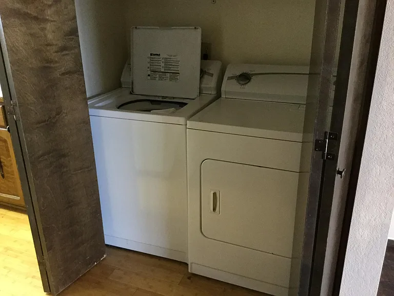 Washer and dryer