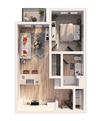 Floor plan A2