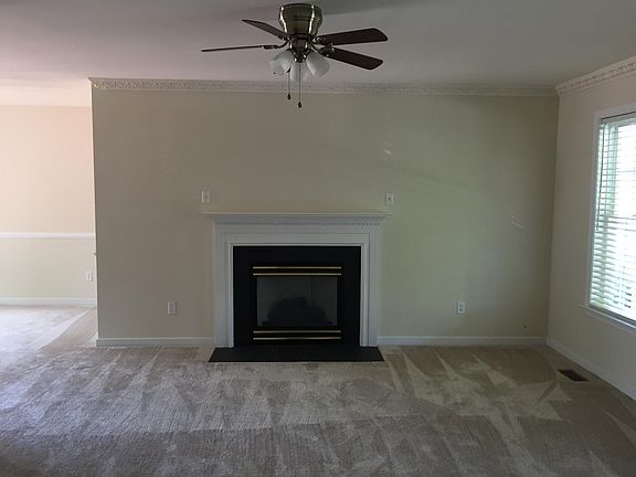 Living room when viewed from the foyer.