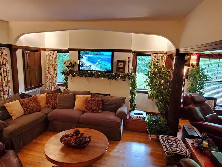 Living Room #1 ~ TV ~ Fireplace Hidden