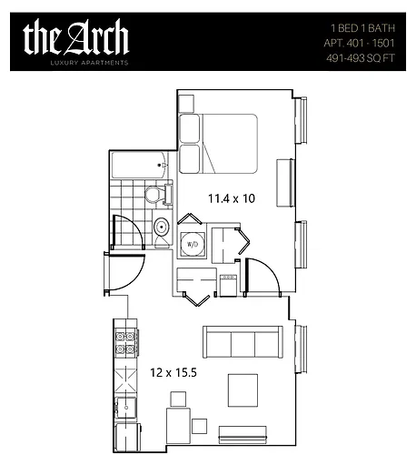 Floor plan A1D